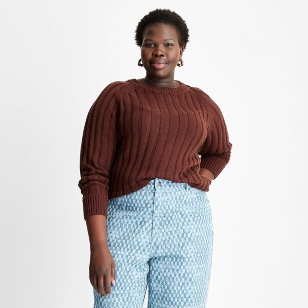 Future Collective Gabriella Karefa-Johnson Slouchy Knit Sweater Large